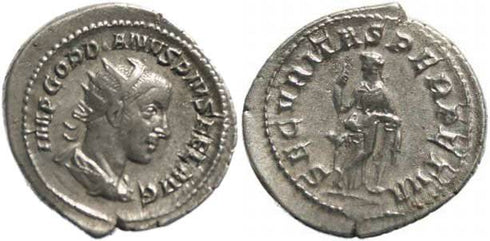 Gordian III 238-244AD Antoninianus - SECVRITAS PERPETVA